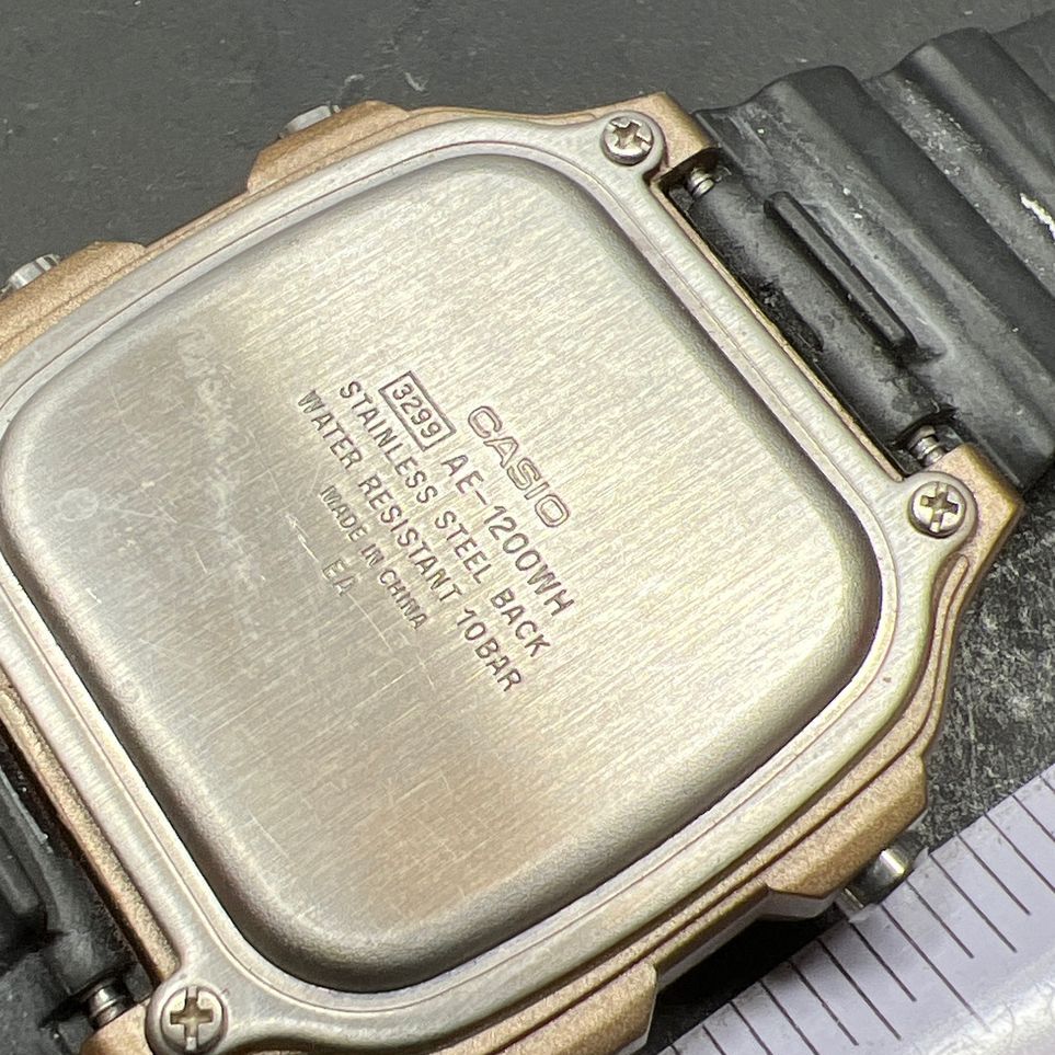 Casio 3299 AE-1200WH World Time Watch