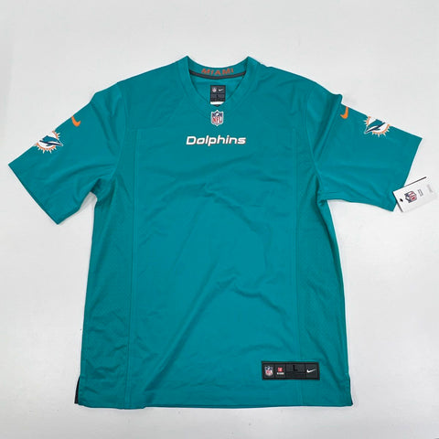 Nike Men's Miami Dolphins NFL On Field Jersey Aqua Teal Blue Sz L NWT
