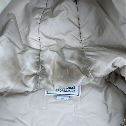 Vintage 80s LL Bean Thinsulate Insulated Hooded Parka Coat Made in USA Sz L