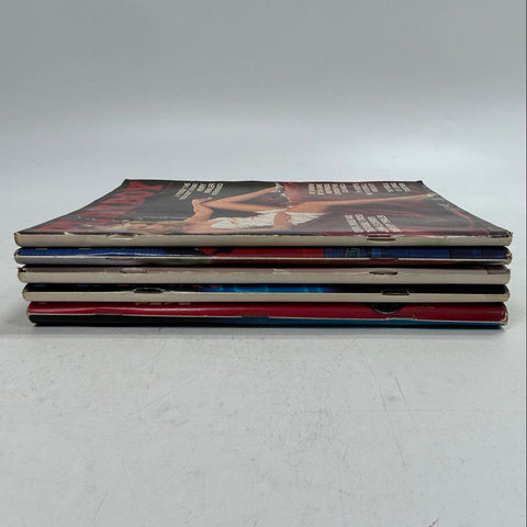 Playboy Magazine Lot 1977 Vintage Consecutive Run Aug Sept Oct Nov Dec 5 Issues