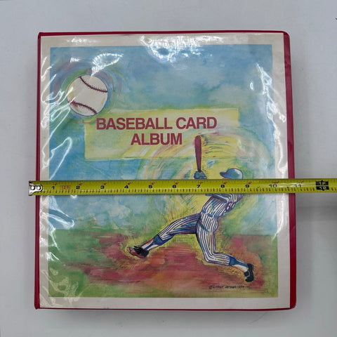 Sports Card Binder Lot Baseball Soccer 1980s-90s Topps Fleer 6 Lbs See Photos