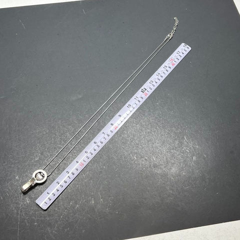 Brighton Silver Plate Lanyard Clip Necklace