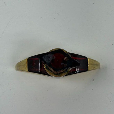 Vintage 80s Houbigant Raffinee Parfum Mini Perfume Bottle Art Deco Women's