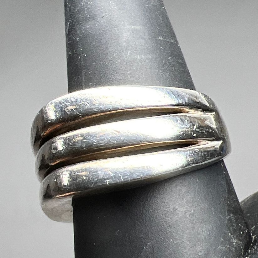 Silpada Sterling Silver Bars Ring Size 9