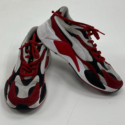 Puma RS-X3 Running System Red White Black Lifestyle Sneakers Size 9.5