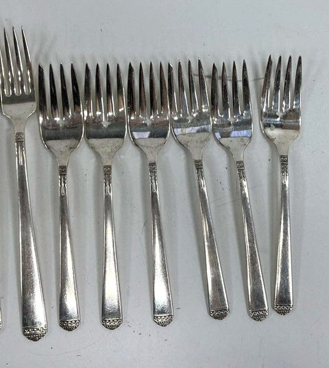 Community Morning Star & Rogers Remembrance Silver Plate 74pc Lot