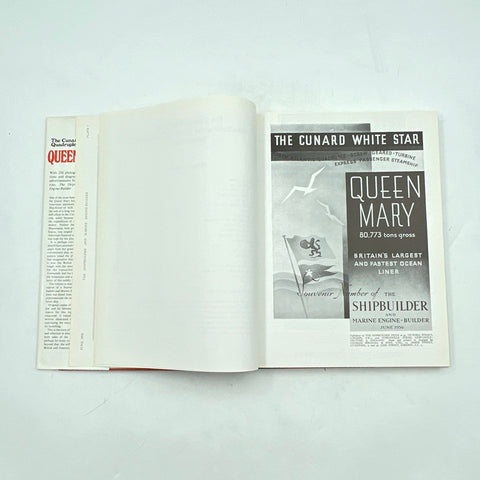 Queen Mary Ocean Liners of the Past Cunard White Star Liner Book Bonanza