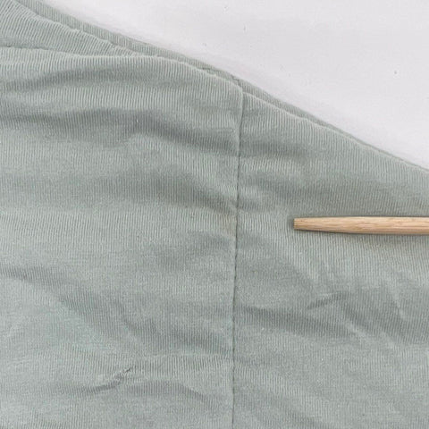 Allfenix Women's Quilted Bomber Jacket Sage Green Cotton Full Zip Size M