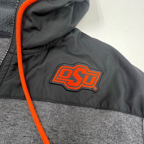 Nike Oklahoma State OSU Cowboys Therma Hyper Elite Jacket Men's Gray Size L