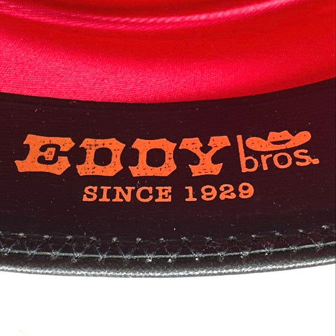 Vintage Eddy Bros 100% Wool Bolero Hat Chris Eddy Made in USA Sz Small