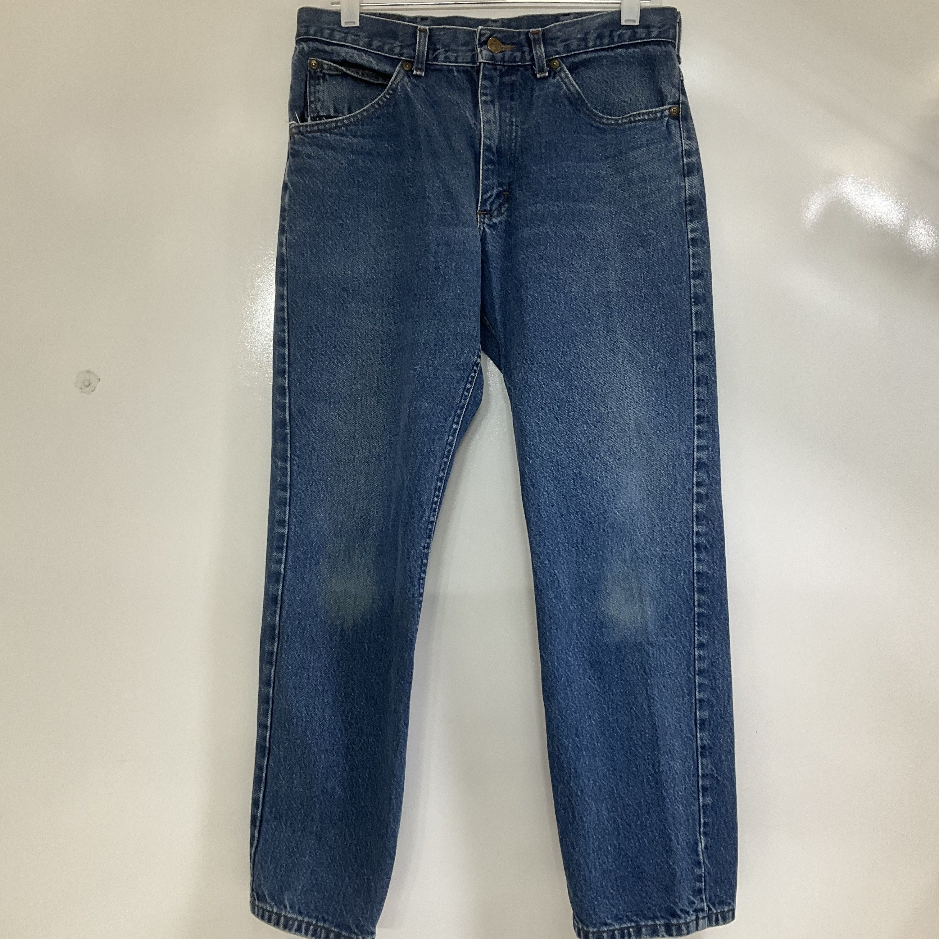 Vintage 90s Lee Riders Blue Denim Regular Fit Jeans Men's Size 33x30