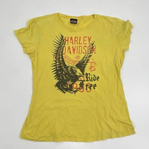 Lot of 4 Harley-Davidson T-Shirts Graphic Tees Motorcycle Biker Women's