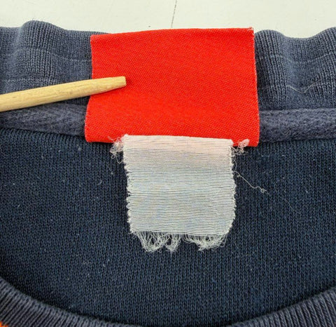 Vintage 2003 NFL Chicago Bears Embroidered Crewneck Sweatshirt Navy Sz XL