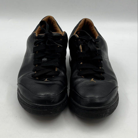 Nike Jordan C-Series Black Metallic Gold Lifestyle Sneakers Size 10