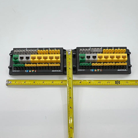 Suttle MXM-521 Voice & Data Distribution Module 2pc Not Tested Sold As Is