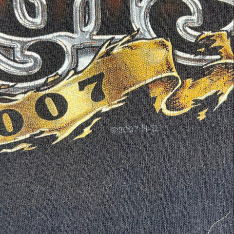 Lot 2 Vintage Y2K Harley-Davidson T-Shirt Sturgis Iowa USA Made Double Stitch L