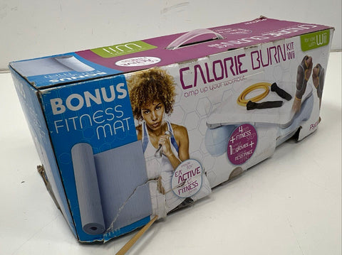 Psyclone Calorie Burn Kit Nintendo Wii Fitness Lot 2 With Mats & Bands