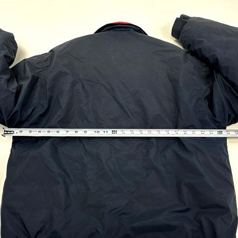 Vintage 90s WearGuard Quilted Lined Workwear Puffer Jacket Navy Blue Sz L