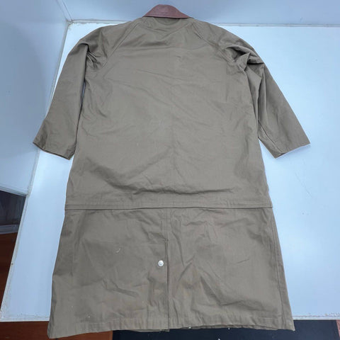 Vintage Y2K Marlboro Tan Convertible Duster Trench Coat Men's XXL NWT