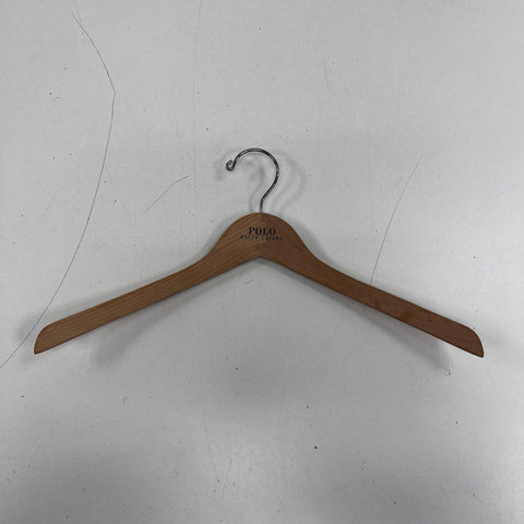 Ralph Lauren Navy Blue Travel Suit Garment Bag with Polo Wooden Hanger