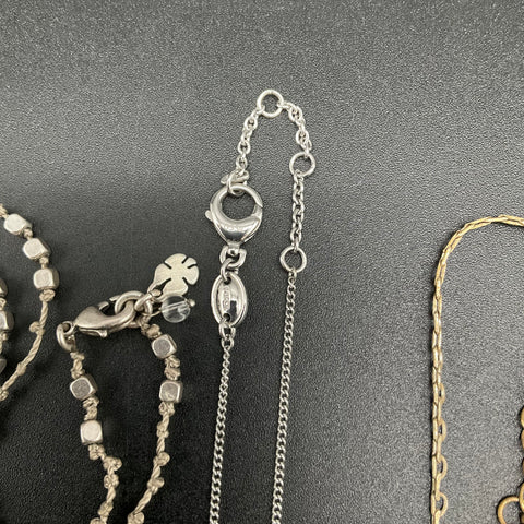 Fossil Lucky Brand Lia Sophia Vintage America Costume Necklace Jewelry Lot of 9