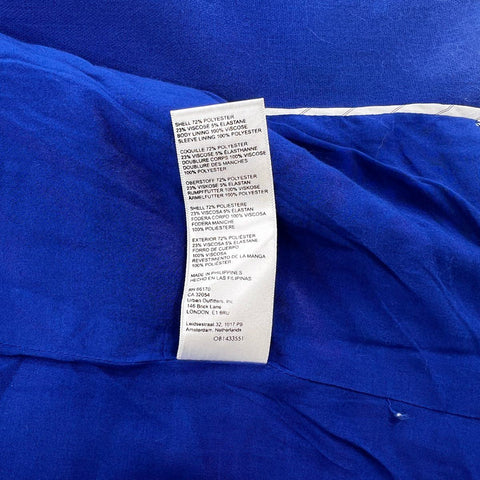 Maeve by Anthropologie Women's Cobalt Blue Double Breasted Blazer Jacket Size 0