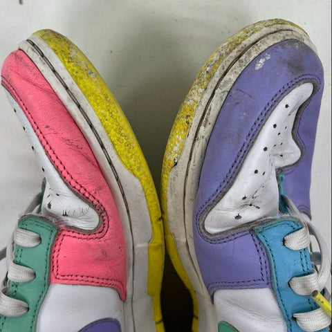 Lot 2 Nike Jordan 1 Mid True Blue Sz 11 & Dunk Low Easter W Sz 8.5 Sneakers