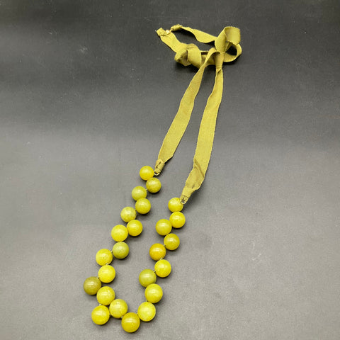 J. Crew Beaded Necklace Lot of 3 Rhinestone Ribbon Resin Gold Tone Statement