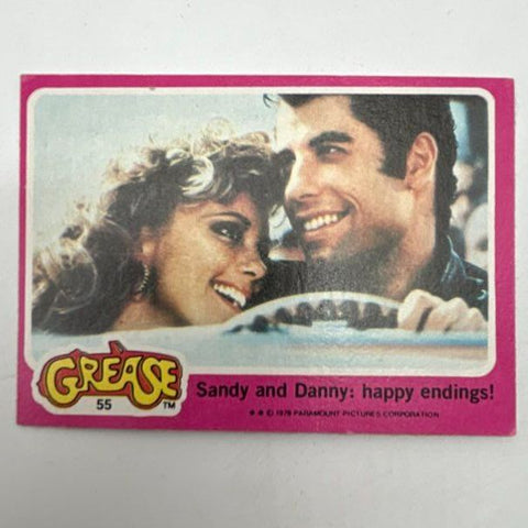 Grease Movie Trading Card Lot 1978 Paramount Vintage Approximately 50 Cards