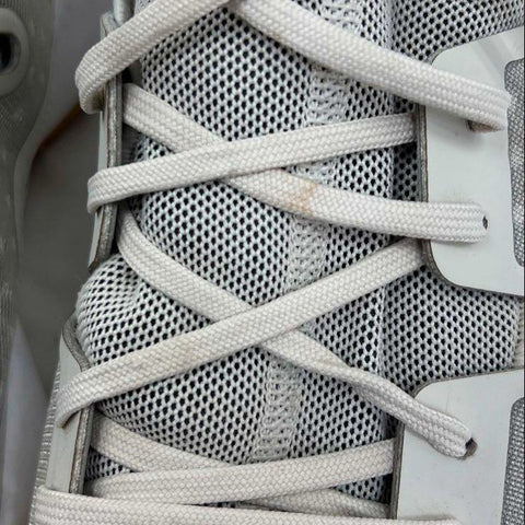 Adidas Pro Vision Cloud White Grey Gum Sole Basketball Shoes Men's Size 18