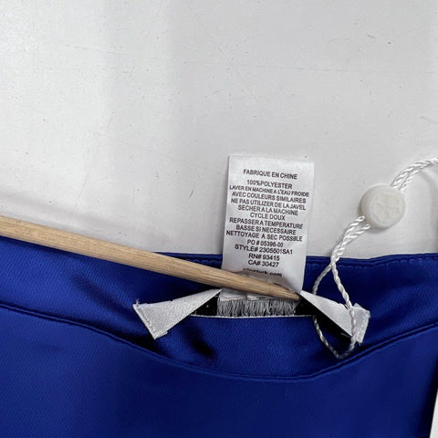 Trina Turk Women's Royal Blue Satin Ines Wide Leg Pants NWT Sz 12