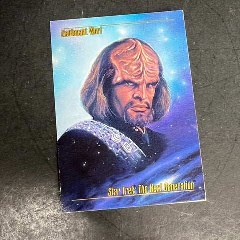 1993 SkyBox Star Trek Master Series 6 Card Lot Worf Uhura Scotty Borg