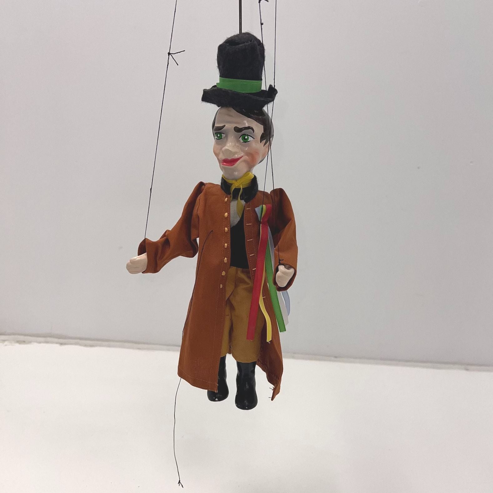 Marionette Puppet Male Made In Czech Republic *Minor Repairs Needed