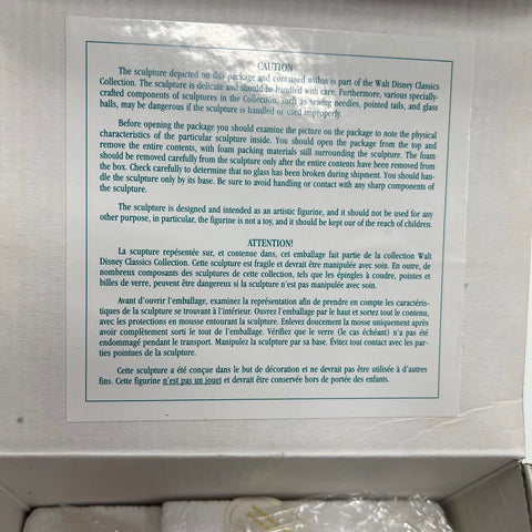 1997 Disney WDCC Magician Mickey "On with the show!" Membership Figurine IOB