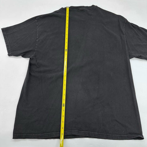 Vintage 90s Pottery Barn Logo Graphic T-Shirt Hanes Heavyweight Black XL