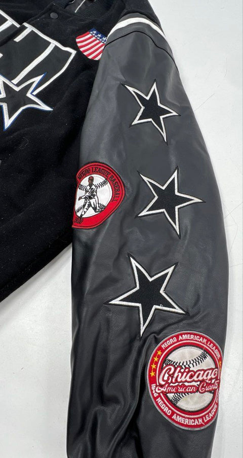 Headgear Classics Men's Negro League Chicago American Giants Varsity Jacket XL