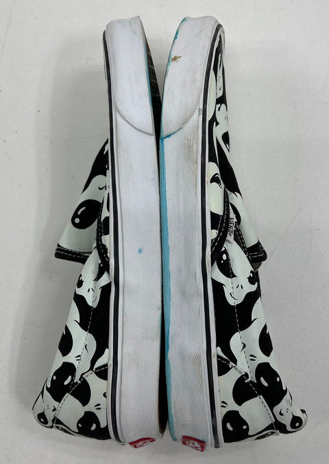 Vans Classic Slip-On Alien Ghost Glow In The Dark Skate Shoes Men's Size 11