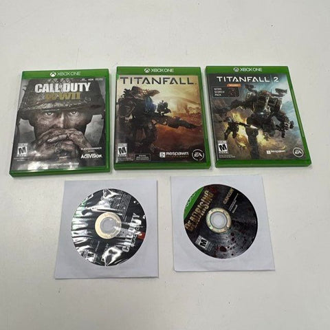 Call of Duty WWII Titanfall 2 Dead Rising 3 5 Xbox One Game Lot