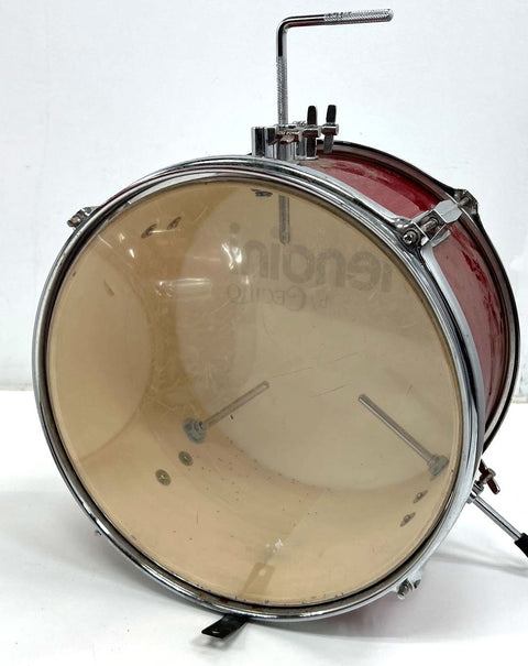 Mendini 3-Piece Junior Drum Kit Shell Pack Red Sparkle 13" Bass