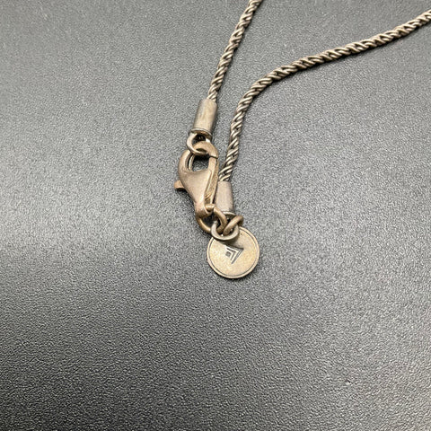 Silpada 925 Sterling Silver Filigree Heart Pendant Necklace Retired N1585 Patina