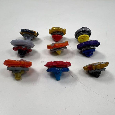 Beyblade Burst Spinning Tops & Launchers Lot 9 Tops Mixed Battle Game Toys