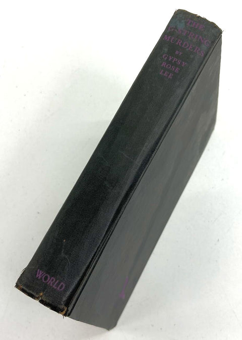 1942 The G-String Murders Gypsy Rose Lee 1st Print Tower Books Hardcover