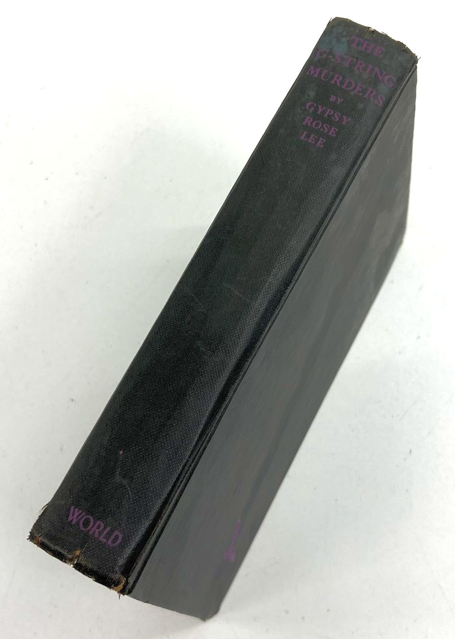 1942 The G-String Murders Gypsy Rose Lee 1st Print Tower Books Hardcover