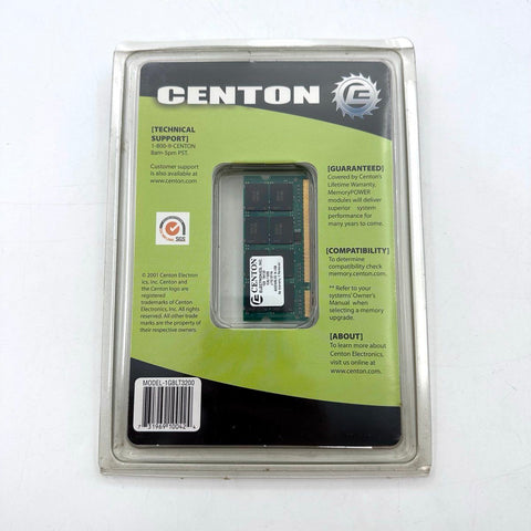 Vintage Centon 1GB DDR 400 PC3200 200-Pin SODIMM Notebook Memory NIB Sealed