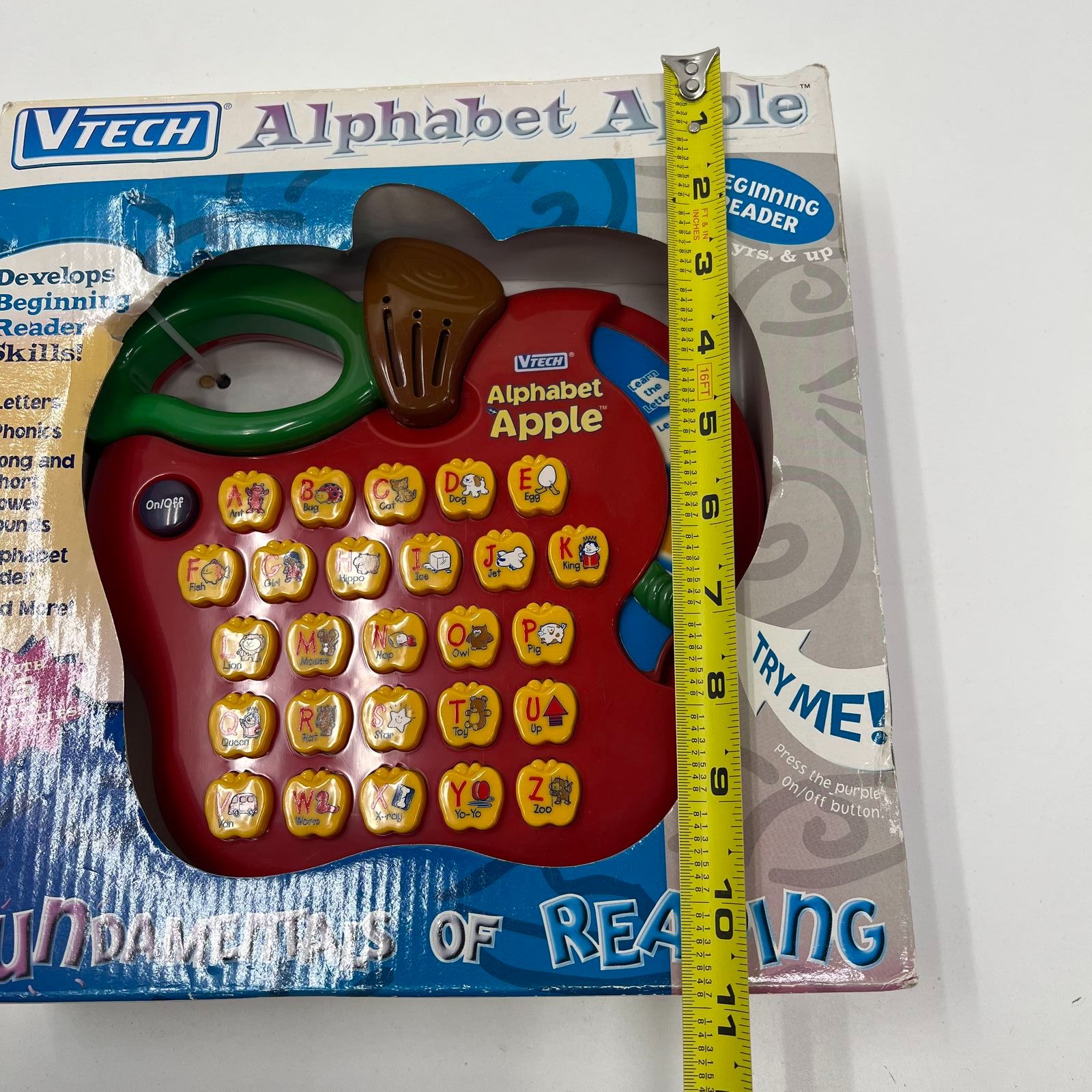 NIB VTECH Alphabet Apple Fundamentals of Reading