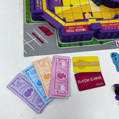 Milton Bradley Mall Madness 2005 Talking Electronic Shopping Board Game