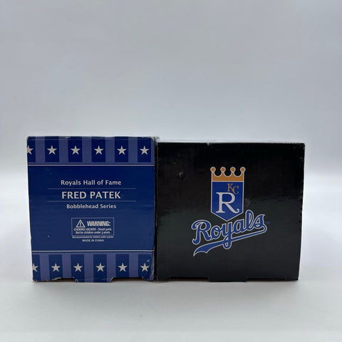 MLB Baseball Bobblehead Lot Kansas City Royals Fred Patek & Cole Ragans 2 Pieces