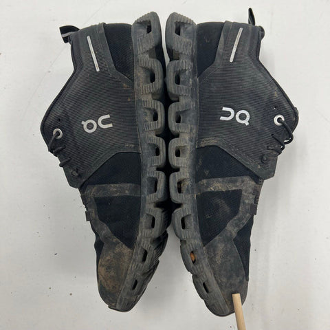 On Running Cloud Waterproof Black Running Sneakers Women's Size 8.5