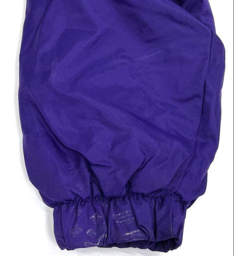 Vintage Y2K Reebok NFL Vikings Purple Pullover Puffer Jacket Kids XL 18-20