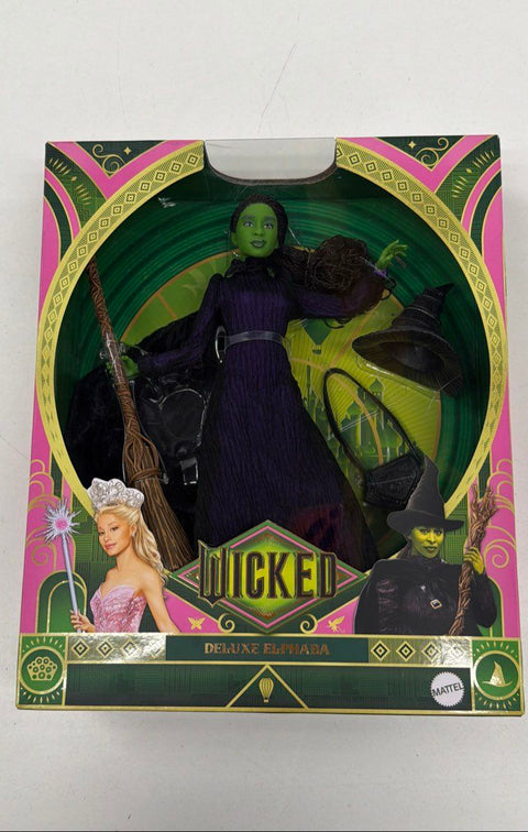 Mattel Wicked Movie Deluxe Elphaba Doll 2024 Sealed New In Box